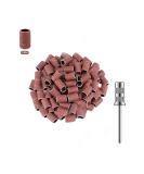 Luckaide 100pcs 180 Grit Grinding Sleeves - Nail Cutter Miller Attachments & Red Nail Art Caps for Manicure & Pedicure - Buy Online on GoSupps.com
