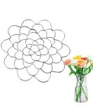 Hotop Stainless Steel Flower Lid Arranger - 2 Pieces Metal Insert Organizer for Floral Arrangement and Plant Fixation - Buy Online on GoSupps.com