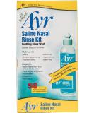 Buy Ayr Saline Nasal Rinse Kit - Soothing Nasal Relief Worldwide Shipping - Buy Online on GoSupps.com