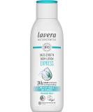 lavera basis sensitiv Body Lotion Express natural cosmetics vegan - organic aloe vera & organic jojoba oil 250 ml - Buy Online on GoSupps.com