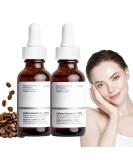 2PCS Caffeine Solution 5%+EGCG Eye Serum Caffeine Eye Serum Caffeine Eye Cream Anti Aging Under Eye Cream for Dark Circles and Puffy Eyes Instant Wrinkle Remover Eye Bag Removal Fade Fine Line 30ML - Buy Online on GoSupps.com