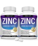 Zinc Supplement 50mg - Pure Natural Zinc Oxide for Immune Support - High Potency Antioxidant & Skin Health - 100 Tablets, Toplux Supplement - Buy Online on GoSupps.com