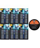 Cien Men Twin Blade Razor System - 6 Wet Razors + 120 Blades + Skin Protection Cream (75ml) - International Shipping Available - Buy Online on GoSupps.com