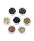 200pcs/lot 3.0mm Silicone Nano Rings Hair Extension Nano Beads Silicone Lined Nano Rings Micro Rings Beads Links for Hair Extensions (Light Brown) 200pcs/lot Light Brown - Buy Online on GoSupps.com