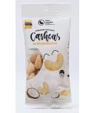 10-Pack | Cashew Nuts (10x 50g Packets) | Natural | GMO Free | Vegan | Cholesterol Free | Source of Protein (Coconut) - Buy Online on GoSupps.com