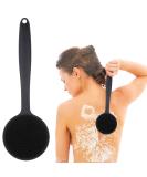 WLLHYF Silicone Back Scrubber - Long Handle Bath & Shower Brush for Effective Cleaning | International Shipping Available - Buy Online on GoSupps.com