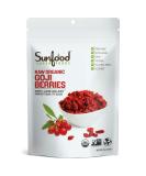 Buy Sunfood Raw Organic Goji Berries - 8 oz Nutrient-Rich Superfood - Buy Online on GoSupps.com