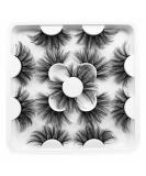 Ochilima 25mm Handmade 8D False Eyelashes - Long Soft Stripes 7 Pairs for Daring Makeup - Buy Online on GoSupps.com