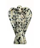 Yashcrystals Crystal Healing Gemstone Pocket Guardian Angels Reiki Powers 1.5 Hand Carved (Dalmatian Jasper) - Buy Online on GoSupps.com