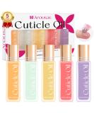 Arousar Cuticle Oil 5pcs 10ml Nail Oils Set Rollerball Applicator for Nails Natural Cuticle Care Kit Essential Oils for Nails Smoothing Nourishing and Moisturizing Sweet Almond A1-Sweet Almond - Buy Online on GoSupps.com