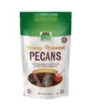 Now Foods Honey Roasted Pecans 8 oz - Real Food, Healthy Snack - Buy Online on GoSupps.com