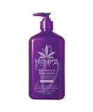 Hempz Body Lotion - Blackberry & Lemongrass  Daily Moisturizing Cream  Shea Butter Hand and Body Moisturizer - Hemp Lotion - Skin Care Products  Hemp Seed Oil - 17 oz. Blackberry & Lemongrass 17 Fl Oz (Pack of 1) - Buy Online on GoSupps.com