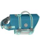 Buy Vivaglory Ripstop Dog Rescue Vest for Small/Medium Dogs - Enhanced Buoyancy & Visibility | Turquoise XS (35-43cm) Ideal for Boating Adventures - Buy Online on GoSupps.com