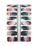 Colorful Marble Nail Foils | 16 Ultra-Thin Self-Adhesive Nail Art Wraps for Natural & Gel Nails - Buy Online on GoSupps.com