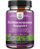 Complete Perimenopause Supplement for Women - Multibenefit Menopause Relief for Women with Maca Root Vitex Berry & Black Cohosh for Hot Flashes Night Sweats Hormone Balance and Mood Support (2 Month) - Buy Online on GoSupps.com