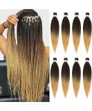 Xtrend 20 inches Ez Braids - 8 Pack Ombre Blonde Synthetic Hair Extensions for Box Braids | Hot Water Setting T27# - Buy Online on GoSupps.com