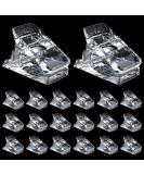 Weiyi 20 Nail Tip Clips - Quick Polygel Nail Shape Tool for Easy Nail Art & Extensions - Buy Online on GoSupps.com