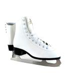 American Athletic Women's Tricot Lined Ice Skates - Size 7, White - Buy Online on GoSupps.com