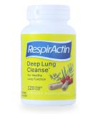 RespirActin Deep Lung Cleanse Veggie Caps - Herbal Respiratory System Support (120ct) - Buy Online on GoSupps.com