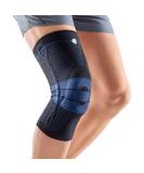 Bauerfeind GenuTrain Comfort Knee Brace - Unisex Injury Relief & Stabilization for Gonarthrosis & Arthritis - Size 7C Black No Silicone Edge - Buy Online on GoSupps.com