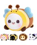 Mewaii 8'' Soft Bee Plush Pillow - Christmas Gift for Adults & Kids - Buy Online on GoSupps.com