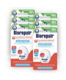 Biora Pair Ultra-Inflation Antibacterial Dental Floss - Microrepair for Sensitive Teeth Fresh Mint 6 Packs x 30m - Premium Oral Care - Buy Online on GoSupps.com