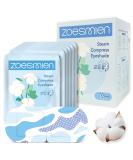 ZOESMIEN Steam Eye Mask 16 Packs for Dry Eyes, Dark Circles, and Puffiness - Self Heating, Stress Relief, Unscented - Buy Online on GoSupps.com