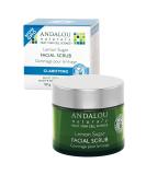 Andalou Naturals Lemon Sugar Facial Scrub 1.7 oz - Clarifying Exfoliator for All Skin Types | International Shipping Available - Buy Online on GoSupps.com