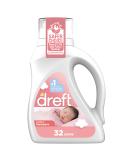 Dreft Stage 1 Newborn Baby Liquid Laundry Detergent | Gentle on Sensitive Skin | HE Compatible | 32 Loads - Shop Now - Buy Online on GoSupps.com