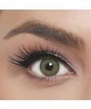 El Amore Pine Hazel Colored Contact Lenses - Retro Series | Strongly Covering Monthly Lenses for Dark Eyes | 6 Months Use | Bright Hazelnut Brown Green - 1 Pair - Buy Online on GoSupps.com