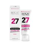 REKZE 27 Styling Gel w/ Unique Premium Hold Strong Formula for Hair Thickening  Anti-Hair Loss & Thinning Hair - Hair Protection  Reduces Breakage For Men & Women  Enriched w/ Capixyl  Caffeine  Proline  Argan Oil  Kerat... - Buy Online on GoSupps.com