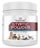 Perpetual Bliss Styptic Powder (60g) for Pets | Stops Bleeding from Nail Clipping & Grooming | Essential in Pet First Aid Kit - Buy Online on GoSupps.com
