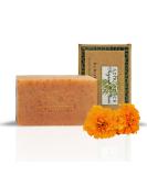 ADK Natural Marigold Soap Bar - Handmade Calendula & Organic Olive Oil Soap | Vegan Moisturizing Antioxidant for All Skin Types - Buy Online on GoSupps.com