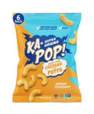 Ka-Pop! Vegan Cheddar Popped Puffs 4oz - Pack of 6 | Gluten-free, Dairy-free, Non-GMO, Kosher Sorghum Snacks - Buy Online on GoSupps.com