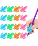 Sannix 16-Piece Ergonomic Pencil Handles for Children's Handwriting | Toddler Writing Tools | Perfect for Preschool & Kids - Buy Online on GoSupps.com