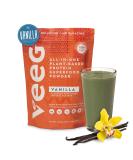 Buy Veeg All-in-One Plant-Based Protein Superfood Powder - Vanilla Flavor - International Shipping Available - Buy Online on GoSupps.com