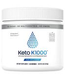 Keto K1000 Electrolyte Powder | Hydration Supplement Drink Mix | Raw Mineral Flavor No Stevia | 50 Servings | Boost Energy & Beat Leg Cramps | No Maltodextrin or Sugar Unflavored - Buy Online on GoSupps.com