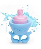 Tweexy Wearable Nail Polish Holder - Island Blue | Fingernail Manicure & Pedicure Tool - Buy Online on GoSupps.com