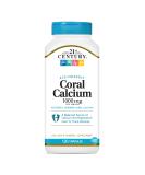 21st Century Coral Calcium 1000 mg - 120 Capsules for Optimal Health - Buy Online on GoSupps.com