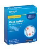 Amazon Basic Care Maximum Strength Pain Relief Patch | 4% Lidocaine Patch | 3.9 x 5.5 | 15-Count Box (Previously HealthWise) - Buy Online on GoSupps.com