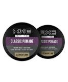 Axe Styling Look Classic Pomade Medium Hold and Natural Finish Clean Cut Look, Classic Axe Hair Pomade For Easy To Style Hair 2.64oz (Pack of 2) Hair Pomade- Classic 2.64 Ounce (Pack of 2) - Buy Online on GoSupps.com