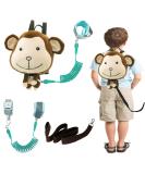 4 in 1 Backpack Leash for Toddlers with Anti Lost Wrist Link  Cute 3D Toddler Harness Backpack  Child Harnesses Leashes for Walking for Boys Girls (Monkey) - Buy Online on GoSupps.com