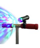 Board Blazers LED Disco Scooter Light - Red/White/Blue Night Riding Accessory for Kids & Adults - Perfect Christmas Gift Stocking Stuffer - Buy Online on GoSupps.com