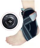 Ankle Brace for Men & Women | Orto+Sport Adjustable Ankle Stabilizer for Running Basketball & Injury Recovery - AN017-L - Buy Online on GoSupps.com