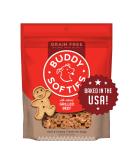 Buddy Biscuits Grain-Free Dog Treats - Soft Grilled Beef (5oz) | Healthy, USA-Made, No Wheat, Corn, or Soy - Buy Online on GoSupps.com