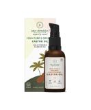 Juicy Chemistry Certified Organic Castor Oil - 100% Natural Carrier Oil for Radiant Skin & Hair Conditioning (30ml) - International Shipping Available - Buy Online on GoSupps.com