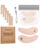 Reusable Under Eye Patches Silicone - Wrinkle Reduction Eye Cream Applicator Includes Silicone Tape & Bag - Perfect for Plumping Fine Lines - Buy Online on GoSupps.com