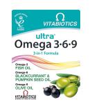 Vitabiotics Ultra Omega 3-6-9 Nutritional Supplements Capsules - 60 Count - Buy Online on GoSupps.com