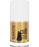 SANTE Naturkosmetik 2-in-1 natural base and top coat over and base coat with organic physalisfruit extract vegan 10 ml - Buy Online on GoSupps.com