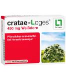 CRATAE LOGESS 450 mg - 100 Tablets | High-Quality Hawthorne Extract for Heart Health - International Shipping Available - Buy Online on GoSupps.com